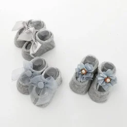 The Decor Haven Babykleidung|Babykleidung-Kindersocken im koreanischen Stil – Süße Tiny Steps Socken