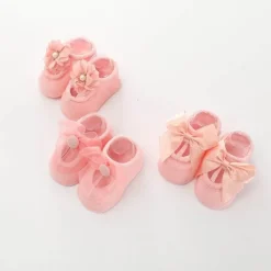 The Decor Haven Babykleidung|Babykleidung-Kindersocken im koreanischen Stil – Süße Tiny Steps Socken