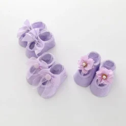 The Decor Haven Babykleidung|Babykleidung-Kindersocken im koreanischen Stil – Süße Tiny Steps Socken