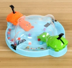 The Decor Haven Babyspielzeug-Kinderspielzeug „Hungrige Schildkröte“ – lustiges Essspiel