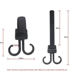 Kinder The Decor Haven Kinderwagen & Zubehör|Fahrräder & Verkehr-Kinderwagengriff mit Doppelhaken – unverzichtbares Zubehör für Kinderwagen