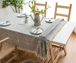 Fine Table Threads Küche & Esszimmer-Kioa Leinen – Hochwertiger Naturstoff