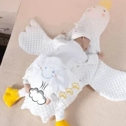 Kinder The Decor Haven Kinderwagen & Zubehör-Kissen für Neugeborene – Bequemes Babykissen mit Federgans