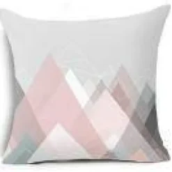 Cozy Haven Bettzeug-Kissenbezüge mit geometrischen Formen – Moderne Dekokissen