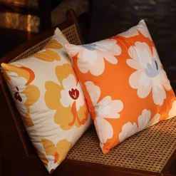 Cozy Cushions Bettzeug-Kissenbezug mit Blumenmuster - Dekorativer Kissenbezug