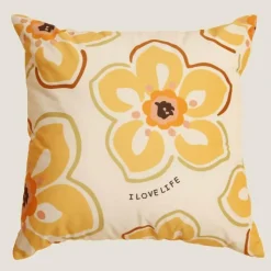 Cozy Cushions Bettzeug-Kissenbezug mit Blumenmuster - Dekorativer Kissenbezug