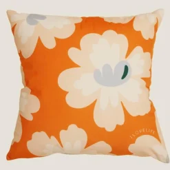 Cozy Cushions Bettzeug-Kissenbezug mit Blumenmuster - Dekorativer Kissenbezug