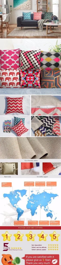 Plush Perch Bettzeug-Kissenbezug mit Musiknoten – Dekorativer Kissenbezug