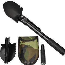 Gear Up u0026 Go Outdoor-Artikel|Outdoor-Gadgets-Klappbare Gartenschaufel – tragbares, einfaches Grabwerkzeug