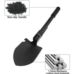 Gear Up u0026 Go Outdoor-Artikel|Outdoor-Gadgets-Klappbare Gartenschaufel – tragbares, einfaches Grabwerkzeug