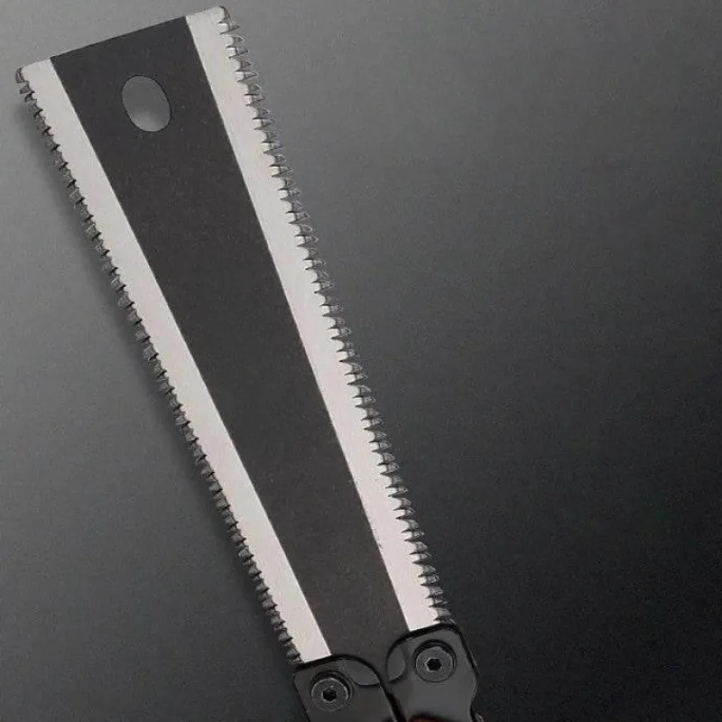 Trail Tech Outdoor-Gadgets|Outdoor & Garten-Klappbare Handsäge – vielseitiges Tischlerwerkzeug mit zwei Schneiden für präzise Schnitte