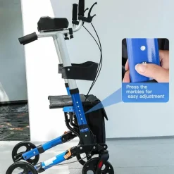 Tranquil Touch Mobilitäts- Und Support-Tools|Gesundheits-Gadgets-Klappbarer Gehwagen - Gehhilfe für die Rehabilitation älterer Menschen