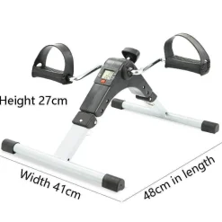 The Relaxation Nook Mobilitäts- Und Support-Tools|Fitness-Gadgets-Klappbarer Heimtrainer – Tragbares Indoor-Trainingsfahrrad