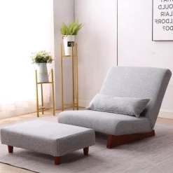 Cozy Living Möbel-Klappbarer japanischer Bodensofa-Sessel – stilvolle Einzelsitzgelegenheit