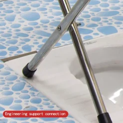 Tranquil Touch Mobilitäts- Und Support-Tools|Gesundheits-Gadgets-Klappbarer Toilettenstuhl – Badezimmer-Unterstützung für Senioren