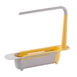 Space Savvy Küche & Esszimmer-Klappbares Abtropfgestell für die Küchenspüle – platzsparender 2-in-1-Organizer