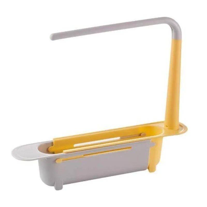 Space Savvy Küche & Esszimmer-Klappbares Abtropfgestell für die Küchenspüle – platzsparender 2-in-1-Organizer