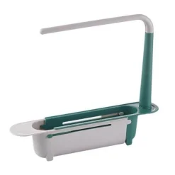 Space Savvy Küche & Esszimmer-Klappbares Abtropfgestell für die Küchenspüle – platzsparender 2-in-1-Organizer