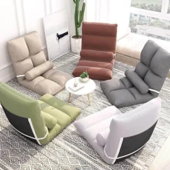 Cozy Living Möbel-Klappbares Lazy Sofa – Kompakter Einzelsessel