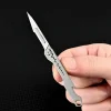 Cozy Living Camping-Werkzeuge|Camping Im Freien-Klappbares Universalmesser aus Titan – Scharfer Allzweckschneider