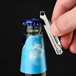 Cozy Living Camping-Werkzeuge|Camping Im Freien-Klappbares Universalmesser aus Titan – Scharfer Allzweckschneider