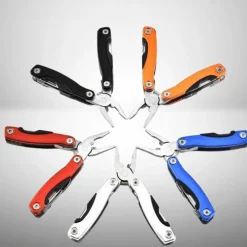 The Decor Haven Camping Im Freien|Outdoor & Garten-Klappzange aus Edelstahl – Multifunktionales Outdoor-Werkzeug