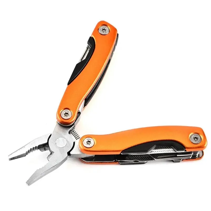 The Decor Haven Camping Im Freien|Outdoor & Garten-Klappzange aus Edelstahl – Multifunktionales Outdoor-Werkzeug