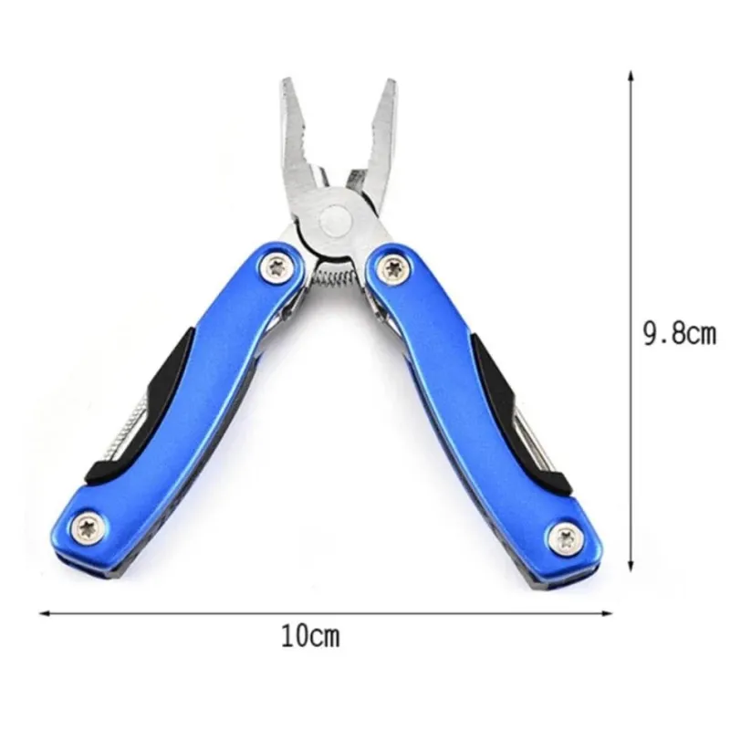 The Decor Haven Camping Im Freien|Outdoor & Garten-Klappzange aus Edelstahl – Multifunktionales Outdoor-Werkzeug