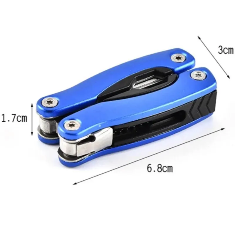 The Decor Haven Camping Im Freien|Outdoor & Garten-Klappzange aus Edelstahl – Multifunktionales Outdoor-Werkzeug