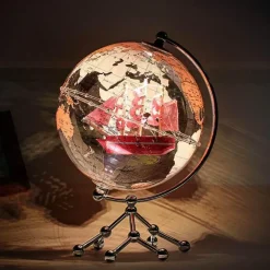 Illuminate Home Beleuchtung-Klare Globus-Dekoration – Transparenter Akzent für Ihr Zuhause