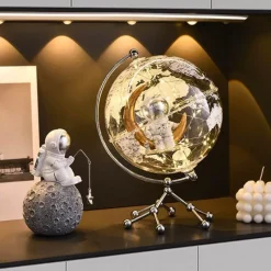 Illuminate Home Beleuchtung-Klare Globus-Dekoration – Transparenter Akzent für Ihr Zuhause