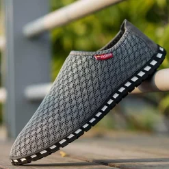 Herren Decor Herrenschuhe-Klassische atmungsaktive Strickschuhe für Herren – bequeme Freizeitschuhe