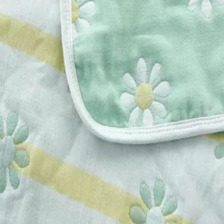 Wrap u0026 Relax Bettzeug-Klassische Baumwolldecke – Sechslagige dünne Gazedecke für Betten und Sofas