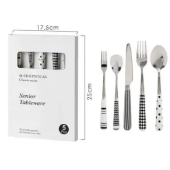 Decor Küche & Esszimmer-Klassisches Geschirrset – Elegante Geschirrkollektion