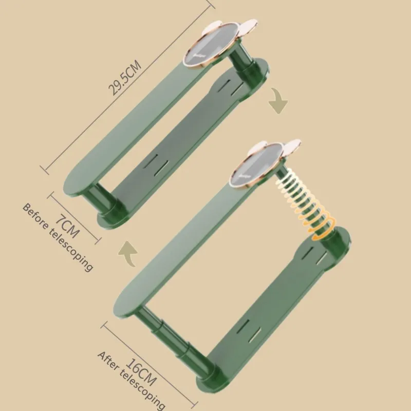 Tranquil Waters Badezimmer-Kleiderbügelständer – Platzsparender Kleiderschrank-Organizer