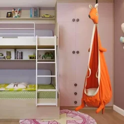 Kinder Little Nest Kinderzimmermöbel-Känguru-Hängematte für Kinder – Kindersichere Tierhängematte