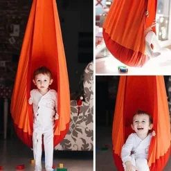 Kinder Little Nest Kinderzimmermöbel-Känguru-Hängematte für Kinder – Kindersichere Tierhängematte