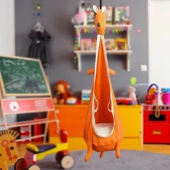 Kinder Little Nest Kinderzimmermöbel-Känguru-Hängematte für Kinder – Kindersichere Tierhängematte