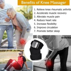 Decor Mobilitäts- Und Support-Tools|Gesundheits- Und Entspannungstools-Knie-Heizkissen – Schmerzlindernder Wickel zur Unterstützung