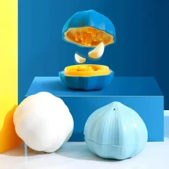 The Culinary Kit Küche & Esszimmer-Knoblauchmühle - Manuelle rotierende Knoblauchpresse