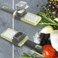 Deco Küche & Esszimmer-Knoblauchmühle - Manuelles Küchenwerkzeug aus Edelstahl