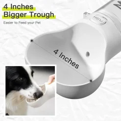 Furry Haven Haustierzubehör|Reinigungswerkzeuge Für Haustiere-Knochenförmige Hundewasserflasche – Stilvolles Trinkzubehör für Haustiere