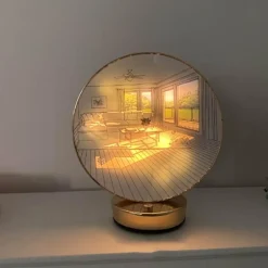 Comfort u0026 Style Beleuchtung-Künstlerische Orb-Tischlampe – Kreative Wohndekorbeleuchtung