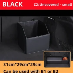 Wild u0026 Free Gear Autozubehör|Automobilindustrie-Kofferraum-Organizer aus Leder – Aufbewahrungsbox mit großem Fassungsvermögen