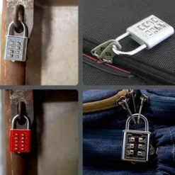 Cozy Living Heimwerkzeuge-Kombinationsschloss mit Druckknopf – schlüsselloses Sicherheitsschloss