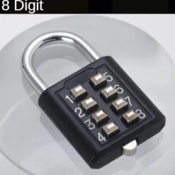 Cozy Living Heimwerkzeuge-Kombinationsschloss mit Druckknopf – schlüsselloses Sicherheitsschloss