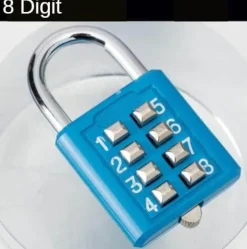 Cozy Living Heimwerkzeuge-Kombinationsschloss mit Druckknopf – schlüsselloses Sicherheitsschloss