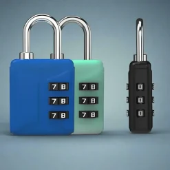 Cozy Living Heimwerkzeuge-Kombinationsschloss mit Druckknopf – schlüsselloses Sicherheitsschloss