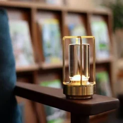 Bright Accents Beleuchtung-Kompakte LED Camping Tischlampe - Tragbares Außenlicht