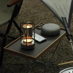 Bright Accents Beleuchtung-Kompakte LED Camping Tischlampe - Tragbares Außenlicht